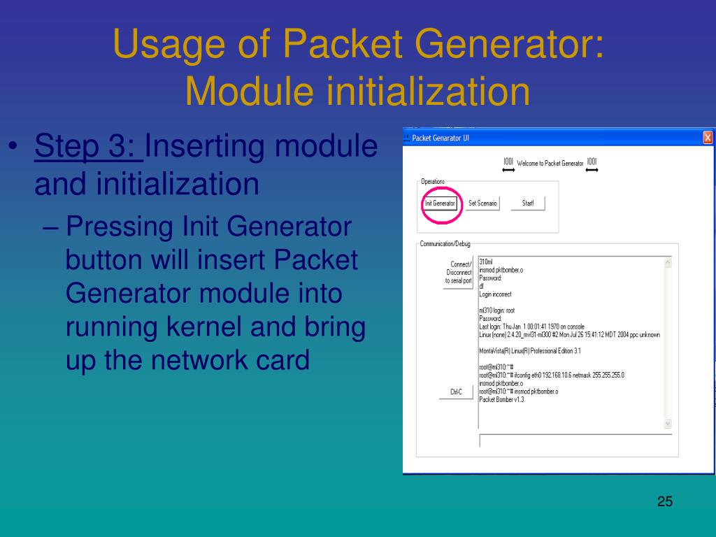 linux packet generator